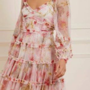 NWT Needle & Thread London Floral Dress Size 8